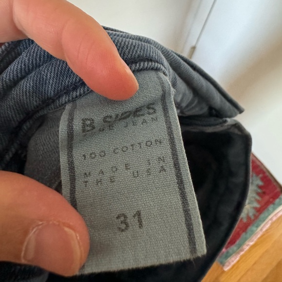 B Sides SLIM LASSO JEAN BLUEBELL OVERDYE - Picture 10 of 11